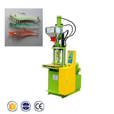 China VERTICAL simulation Fishworm earthworm plastic fish lure making injection molding machine price for sale