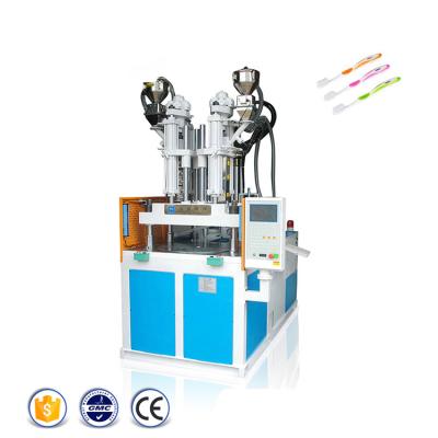 China New VERTICAL Custom Plastic Toothbrush Handle Rotary Injection Mold Making Machine for sale