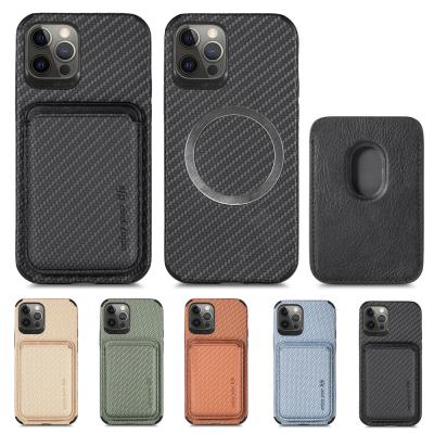 China Luxury Shockproof Magnetic Shockproof Mobile Phone Case for iPhone 13 pro, 2 in 1 Wallet Case for Magsafe for sale