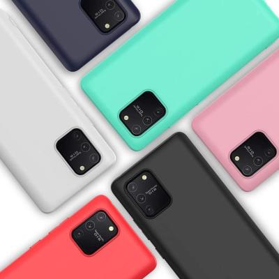 China Lightweight Flexible Matte Silicon TPU Case for Samsung Galaxy S10 Lite, Soft Shockproof TPU Phone Cover for A91 for sale