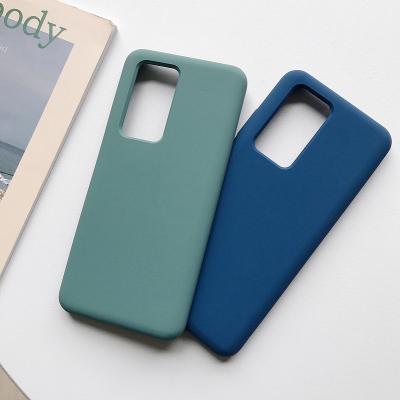 China High Quality Anti-drop Silicone Case With Mircofiber Scratching Liquid Gel Silicon Rubber Phone Case For LG K42 K61 K51S K41S G9 JELLY for sale