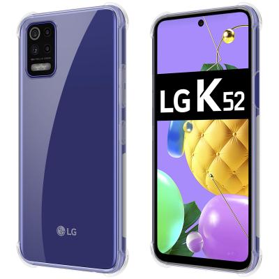 China Lightweight Flexible LG K52, Ultra Clear Silm TPU Phone Alpha Gel Cellphone Case For Cover For LG K52 for sale