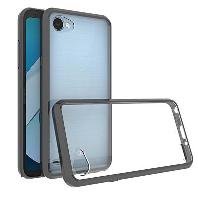 China Ultra Thin TPU PC Case For LG q6 Cell Phone Case Clear tpu Cover For LG q6 Acrylic Back Cover for sale