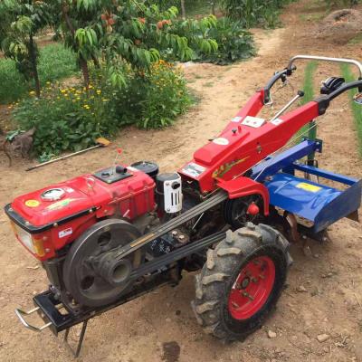 China 8hp 10hp 12hp 13hp 14hp 15hp 16hp 18hp 20hp 22hp mini farms dongfeng two wheel walking tractor diesel power tiller price for sale