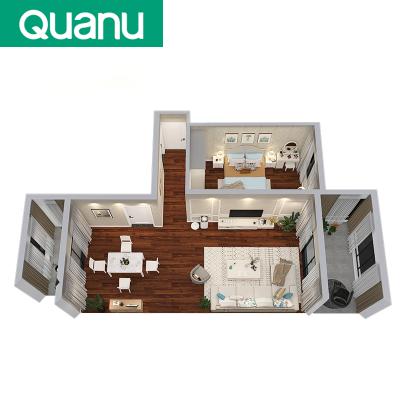 China (Other)QFS17 adjustable wholesale living room+dining room+bedroom furniture sets for sale