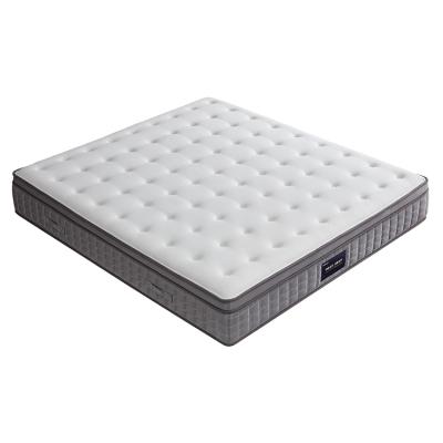 China Bedroom 105185 natural hypoallergenic no chemicals matress luxury king size spring latex mattress for sale