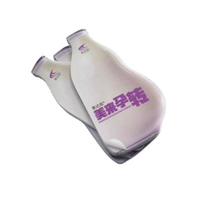 China Self Adhesive Promotional Sticky Notes Logo Printing Custom Milk Bottle Forms Custom Sticky Notes for sale