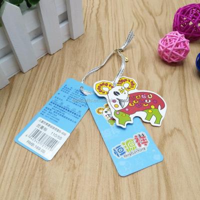 China 2021 Different Custom Funny Shape Sustainable Types Of Clothing Security Hang Tags for sale