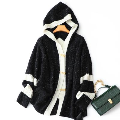 China Style Lazy Soft Anti-pilling Cashmere Hoodie Warm Coat In Winter for sale