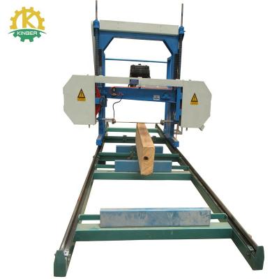 China Horizontal Never Used Diesel Bandsaw Wheels Sawmill Machine Price for sale