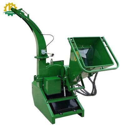 China Farms Forestry Machinery Wood Chipper With Automatic Hydraulic Feed for sale