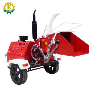 China Farms CE Approved 8 Inch Wood Chipper Firewood Processor With Diesel Engine for sale