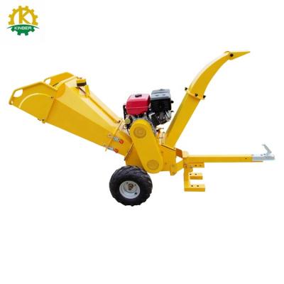 China Chinese Movable Branch Wood Chipper Mini 15hp Wood Chipper For Branch Chipping for sale