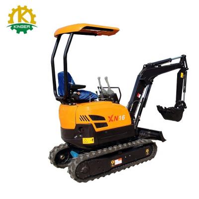 China 1.6ton Mini Excavator With EPA Emission Approved Japan Diesel Engine 0.045cbm for sale