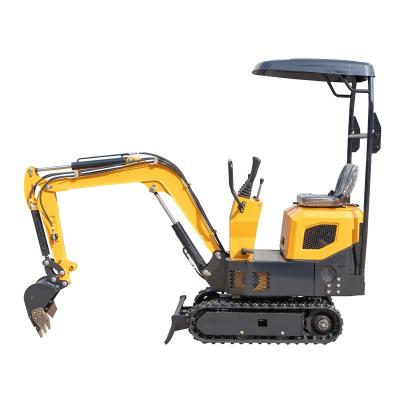 China 1 Ton Hydraulic Mini Digging Excavators Crawl Mini Excavator Excavator Machine 1 With Accessories For Home Use for sale