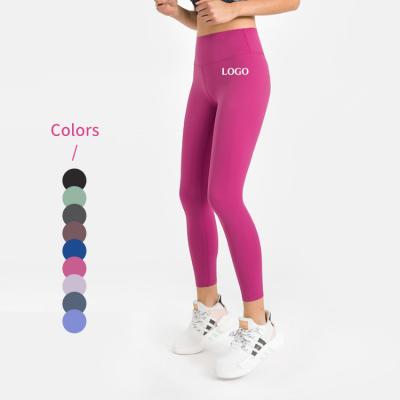 China 2022 New High Waist Breathable Gym Breathable Pants Yoga Seamless Leggings For Women for sale