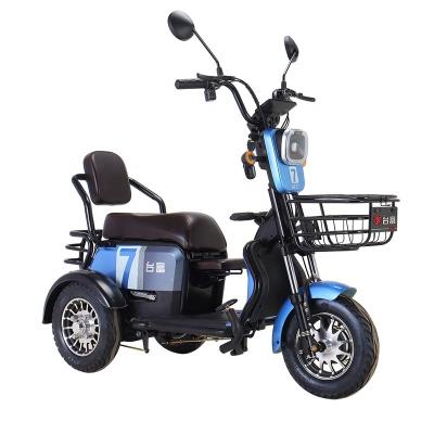 China Passenger 500-800w Transmission Customizable Brushless Differential Sports Electric Tricycle for sale