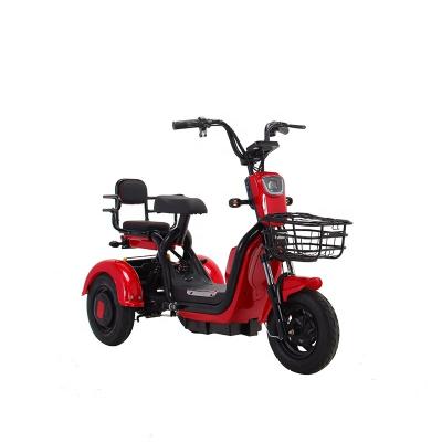 China Passenger 35-85km Endurance Battery Life Brushless Electric Adult Tricycle Long for sale