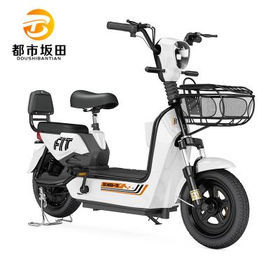 China Super Quiet Battery Electric Bicycle Carbon Steel Tire Carbon Steel Vacuum Electric Bike for sale