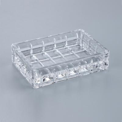 China Eco - Friendly Crystal And Luxury Glass Cigarette Ashtray For Home Decoration for sale