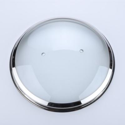 China Sustainable Round Dome G Type Glass Lid Cover For Pan Cooking Lid High Dome Glass Pot Lid for sale