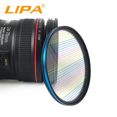 China LIPA 82mm Rainbow Net Filter For Camera Lens Filter With Color Frame 82mm for sale