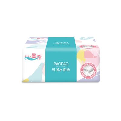 China Best Option for Whole Family Factory Sales Hot Mancy Paopao Tissue 4 Ply and Thickened Facial Tissue Paper for sale