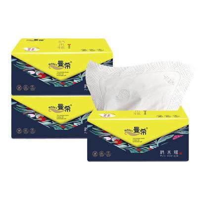 China Factory Direct Supplier Facial Paper Tissue 3ply Yunjing Comfortable Embossed Facial Tissue for sale