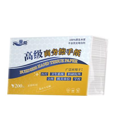 China Virgin Pulp Tissue Paper 1 Ply Series Eco-friendly White Professional Toilet Paper Hand Towel for sale