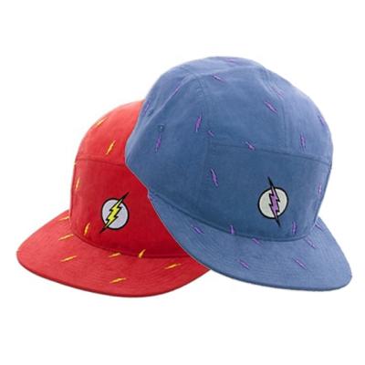 China COMMON Fashion Adjustable Custom Embroidery Wholesale Cotton 5 Panel Camper Hat for sale