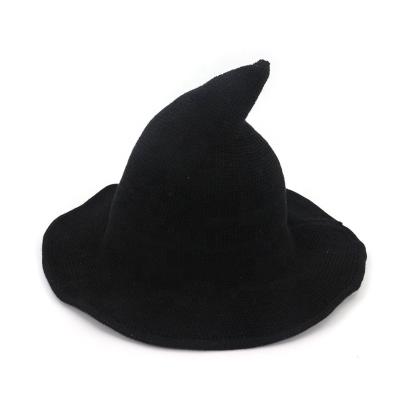 China Picture New Design Knitted Cotton Wholesale Personalized Service Logo Bucket Hat Custom Black for sale