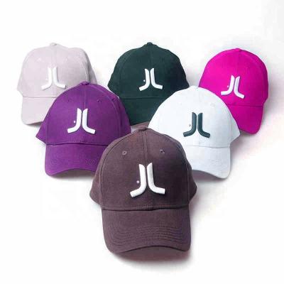 China New JOINT Logo 6 Panel Polyester Sports Mens Quick-Drying Custom Baseball Caps Stretch Flex Fit Plaid Hat Fitted Hats for sale