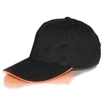 China High Quality COMMON Mountaineering Current Fiber Optic Luminescent Cotton Led&Bluebooth Custom Hat for sale