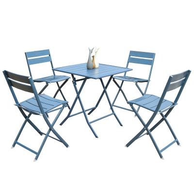 China Garden set foldable outdoor furniture garden set for outdoor folding table chair and chair TABLE CHAIR SET for sale