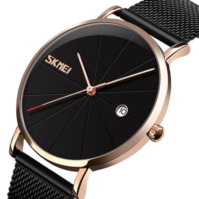 China Skmei wholesale unique stylish minimalist 9183 quartz watch fashion watch men waterproof luxury watches for sale