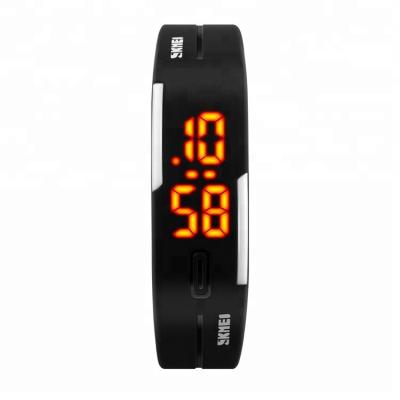 China skmei Digital Watches Womens 1099 Wristband LED Wrist Watch Sports Men Day/Date Watch Clock for sale