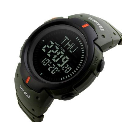 China Alarm skmei 1231 Sport Watch 50m Waterproof Multifunctional Men's Watch Compass Sports Watch for sale