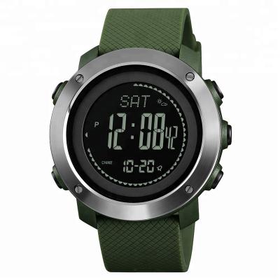 China Multifunctional alarm skmei 1418 watch men silicone watch led digital for sale