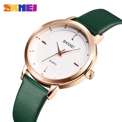 China Day / Date Ladies Fashion Business Watch Casual Sports Quartz Waterproof Watch With Leather Strap for sale