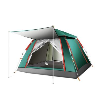 China Automatic 3-4 People Outdoor Camping Tent Thickened Rainproof Tent 2 People Folding Automatic Quick Opening Tent Waterproof for sale