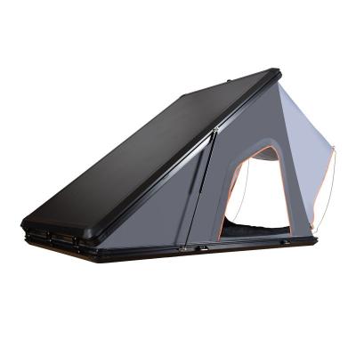 China Outdoor Windproof Tent Factory Source Tour 2 Person Roof Tent Self Propelled Shell Aluminum Alloy Triangle Roof Hard Tent Tent for sale