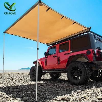 China High Quality Outdoor Car Side Awning 3-8 People Tent Sunshade Car Awning Canopy Camping Tent for sale