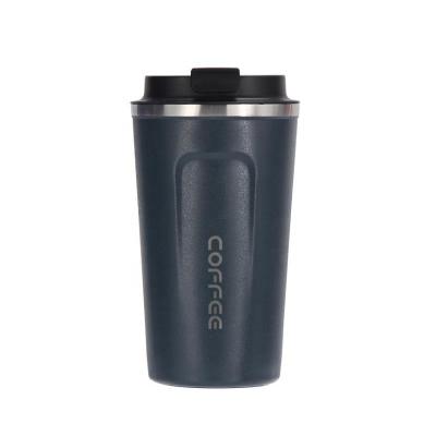 China New stainless steel coffee cup vacuum double-layer vacuum cup fashion style water bottle creative European car office workable cup for sale