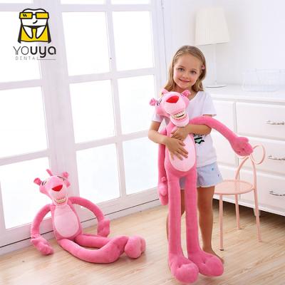 China Durable High Quality Realistic Plush Toy Pet Pink Panther Plush Toy for sale