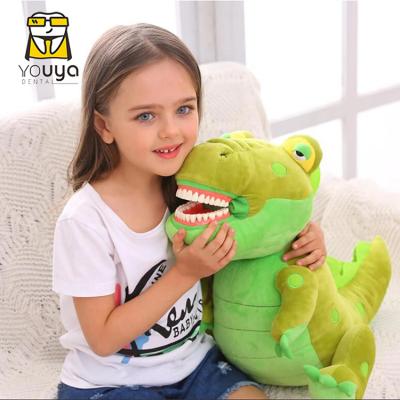 China Durable Kids Plush Stuffed Toy Dental Puppets For Dentist Teaching for sale