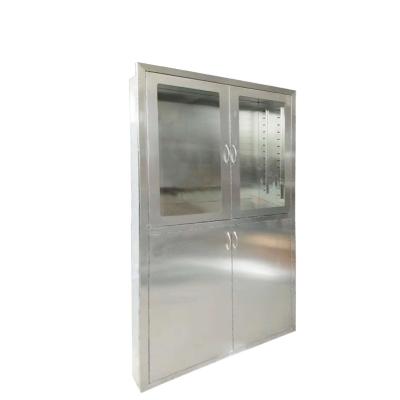 China Modern Clean Room C16 Stainless Steel Medical Instrument Cabinet For Clinic Hospital for sale