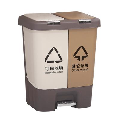 China China Supplier Household Office Square Paper Trash Sustainable Waste Bin for sale