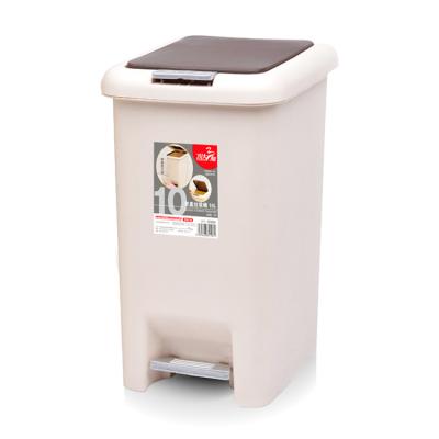 China Sustainable Hot Sale Durable Household Plastic Trash Bin for sale