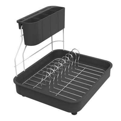 China Multifunctional Stainless Steel Kitchen Shelf Rack Over The Sink Dish Drying Rack for sale