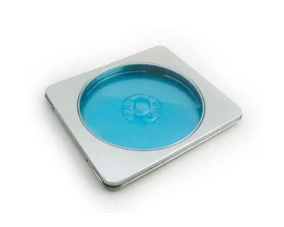 China Silver CD Tin with window for sale